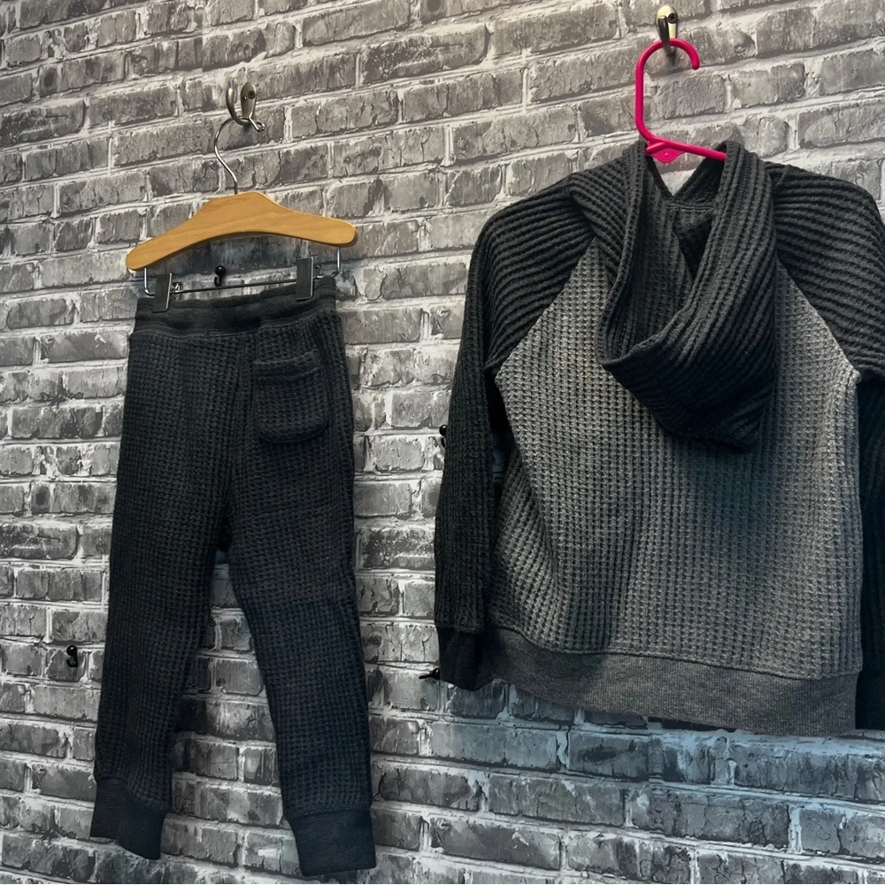 Boy's Black Sweatpants Relaxed Fit Joggers‎